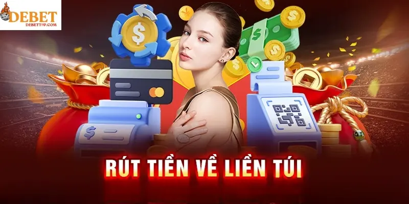 Cách rút tiền DEBET cực đơn giản và nhanh chóng